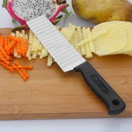 French Stainless Steel Wave Knife Professional Potato Cutting Melons And Fruits French Fries Cutter