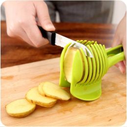 Hand-held Lemon Tomato Slicer Tomato Potato And Other Circular Slicer Kitchen Pastry Folder