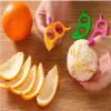 1Pcs Creative Orange Peelers Lemon Slicer Fruit Stripper Easy Opener Citrus Knife (Random Color)