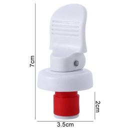 1Pc Soda Beer Wine Vacuum Retain Freshness Bottle Stop Sealer Red Wine Vacuum Sealed Saver Preserver Plug Tools