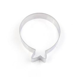 1pc balloon Shaped Stainless Steel Cookie Cutter Biscuit Mold Fondant Cutter Cake Decorating Tools