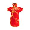 Chinese Style Cheongsam Dress Wine Bottle Covers for Wedding Festival Dining Table Decoration