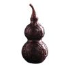 500ml Red Bronze Gourd Ceramic Wine Bottle Chinese Style Wine Jar Wine Jug Antique Empty Wine Vase Flask Flagon