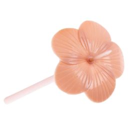 30 Pcs Plastic Flower Cocktail Picks Fruit Stick Household Wares, Random Color