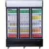 Dukers DSM-69R Commercial Double Glass Door Merchandiser Refrigerator