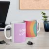 Rainbow Love Wins Mug 11oz