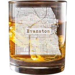 Evanston College Town Glasses (Set of 2)