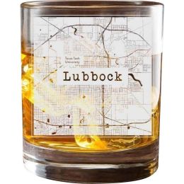 Lubbock College Town Glasses (Set of 2)