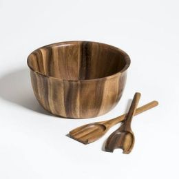 Large Salad Bowl with Servers