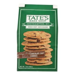 Tate's Bake Shop Double Chocolate Chip Cookies - Case of 12 - 7 oz.