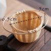 Handcrafted Bamboo Woven Tea Strainer Retro Creative Basket Tea Filter Tea Leaves Filter Kung Fu Tea Ceremony Accessories