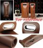 PU Wine Bottle Bags Reusable Wine Carrier Tote Bag for Gift Wrapping Picnic Travel Party, Brown