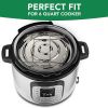 New Stainless Pressure Cooker Steamer Double Layer Insert Pans Pots- for Instant Pot Accessories 5qt/6qt/8qt Non-Stick&Stackable