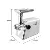 Electric Meat Grinder Sausage Maker White