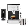 20 Bar Espresso Maker,950W Detachable frothing nozzle,1.5L detachable transparent water tank Coffee Maker For Espresso, Cappuccino, Latte, Machiato, F