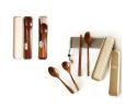 Convenient and Practical Wooden Tableware Outdoor Travel Cutlery Set [A]