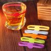 6Pcs/set Silicone Wine Glass Drink Marker for Drinks Cups Beverage Glasses Wine Glass Labels Tag Signs