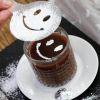 19Pcs Coffee Cake Decorating Stencils Milk Printing Model Decoration Cappuccino Mold Sieve Tools