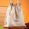 1Pc Ramadan Double Layer Polyester Beverage Bottle Cover Wine Bottle Cover Decor Gift