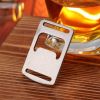 1PC Stainless Steel Bottle Opener Wine Beer Soda Glass Cap Bottle Opener Kitchen Bar Tools