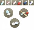 6 Pcs Ceramics Chopstick Holder Rest Goldfish Home Decorative Tableware Stand