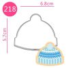 Hat Sweater Mold Cookie Cutter Fondant Christmas Cake Pastry DIY Birthday Bakeware Cake Tool