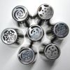 3 PCS Random type Stainless Steel Russian Icing Piping Nozzles