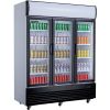 Dukers DSM-69R Commercial Double Glass Door Merchandiser Refrigerator