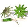 [Coconut Tree] 50 Pcs Disposable Bamboo Cocktail Pick Party Supply Bar Ware