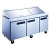 DSP72-20-S3   Commercial SaldPrep Table UnderCounter Refrigerator