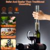 4 in 1 Electric Wine Opener Set Automatic Corkscrew Cordless Rechargeable Wine Opener