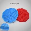 DIY Cake Silicone Mini Round Waffles Pan Cake Baking Mould Mold Waffle Tray