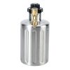 Beer Mini Keg 64 Oz Mini Keg Growler W/Tap Faucet Pressurized Growler Stainless Steel Pressurized Beer Growler with Co2 Pressure Regulator Beer Dispen