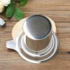 Mesh Tea Infuser Reusable Tea Strainer Teapot Stainless Steel Loose Tea Leaf Spice Filter Drinkware