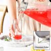 New 1.8L Lid Glass Jug Household Large Capacity Juice Drink Glass Carafe Send Cleaning Brush