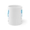 Blue Balloon Dog Theme Mug