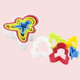 5pcs Cutting Baking Tools Fondant Mold (Color: As the picture 3)