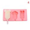 Silicone Ice Cream Mold Popsicle Molds DIY Homemade Cartoon Ice Cream Popsicle Ice Pop Maker Mould