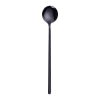 Stainless Steel Round Spoon Frosted Handle Spoon Coffee Spoon Household