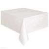 1PC 137*183cm Plastic Disposable Tablecloth Solid Color Wedding Birthday Party Table Cover