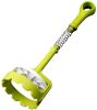 Potato Smasher, Pump-Action Potato Masher, Manual Press Potato Mashing Kitchen Gadget Tool