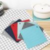 Round Heat Resistant Silicone Mat Drink Cup Coasters Non-slip Pot Holder Table Placemat Kitchen