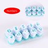 Cake Decorating Tools Alphabet Fondant Cake Stamp Silicone Mold Letters Biscuit Fondant Mold Baking