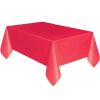 1PC 137*183cm Plastic Disposable Tablecloth Solid Color Wedding Birthday Party Table Cover