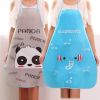 Women Cartoon Kitchen Cooking Bib Charm Apron