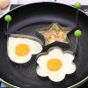 Thickened Stainless Steel Omelette Model Poached Egg Grinding Heart Egg Mold Baking Mold