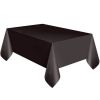 1PC 137*183cm Plastic Disposable Tablecloth Solid Color Wedding Birthday Party Table Cover