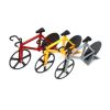 Bicycle Pizza Cutter Wheel Cool Kitchen Gadget Non-stick Bike Pizza Slicer