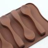 Silicone Spoon Baking Mold Chocolate Biscuit Candy Jelly DIY Mold Baking Tool