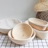 Dough Rattan Basket Dough Round Oval Bread Basket Proofing Proving Fermentation Country Baskets